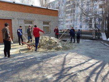 20 апреля состоялся общегородской субботник.